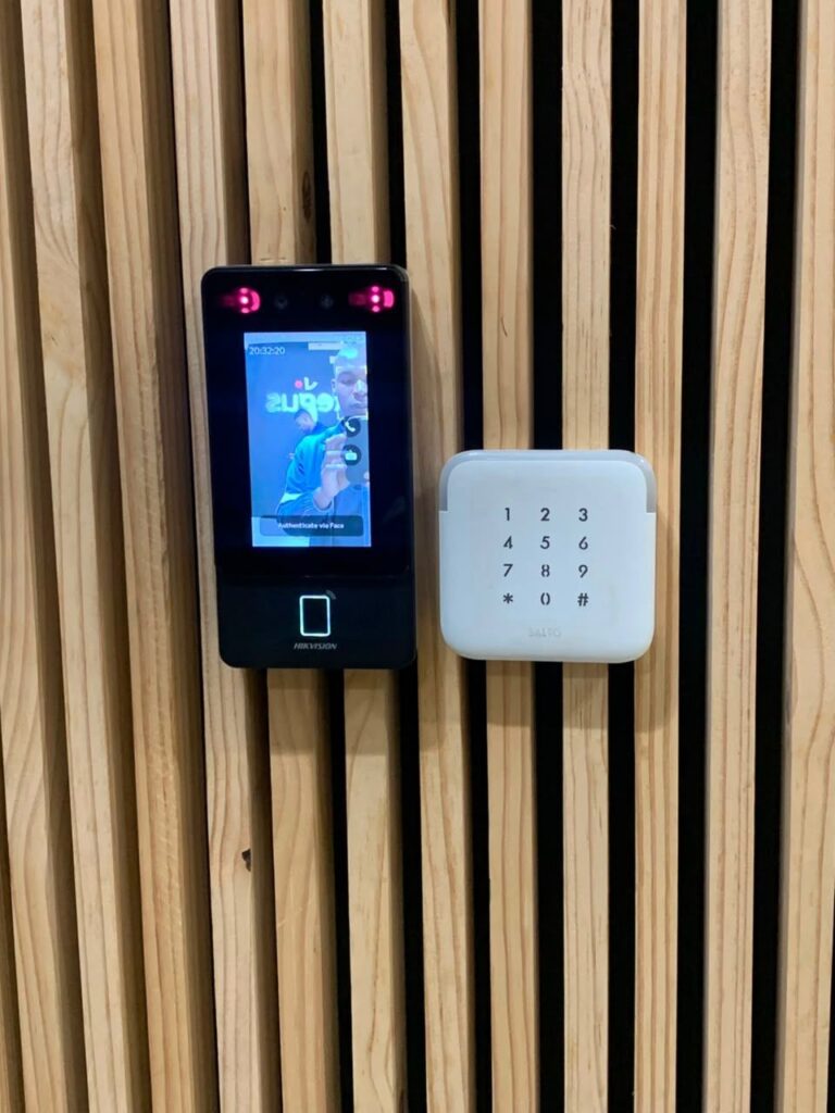 regus office space durban biometric access control