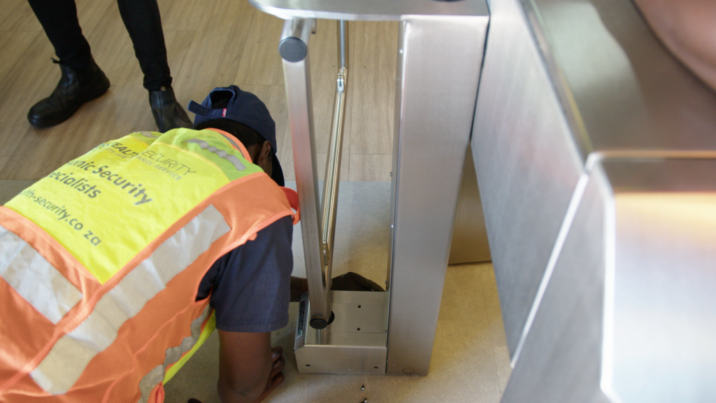 stealth team turnstile install kzn